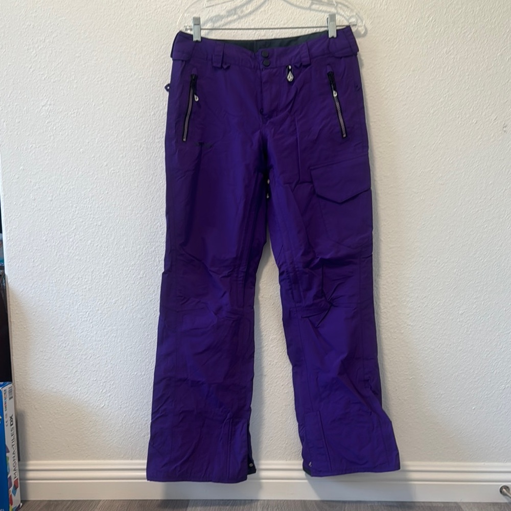 Volcom Women's Purple Snow Pants